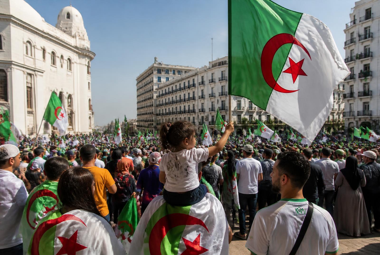 Célébration de la fête de l'indépendance en Algérie